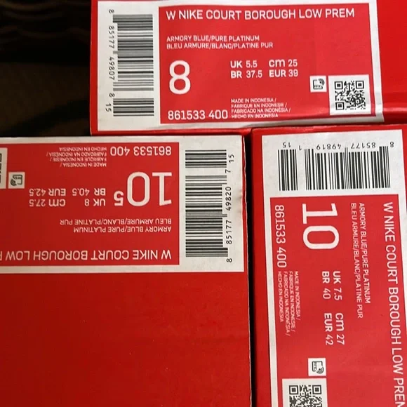 NIKE WMNS COURT BOROUGH LOW PREMIUM
ARMORY BLUE/PURE PLATINUM SNEAKRS
861533 400 - Picture 16 of 16